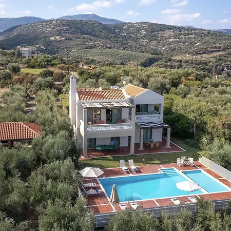 Vila Panorama - With 50m Private Pool Giannoudi (Crete)