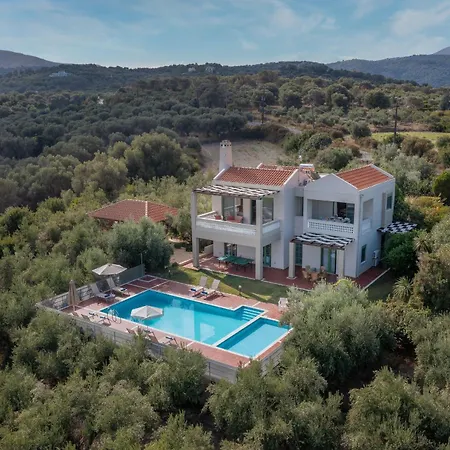 Panorama - With 50m Private Pool Vila Giannoudi (Crete)