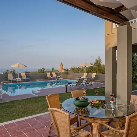 Vila Panorama - With 50m Private Pool Giannoudi (Crete)